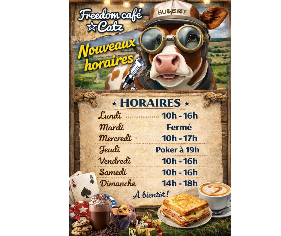 Quand venir au freedom café