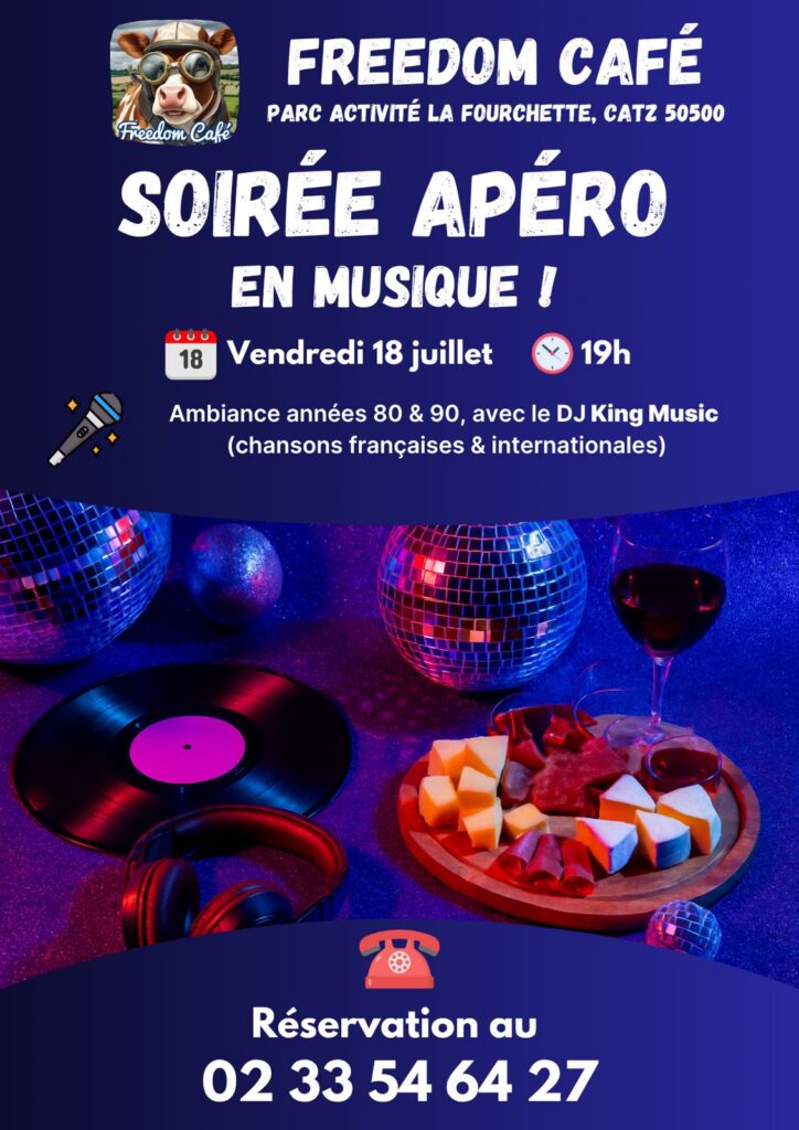soirée apéro au freedomcafé